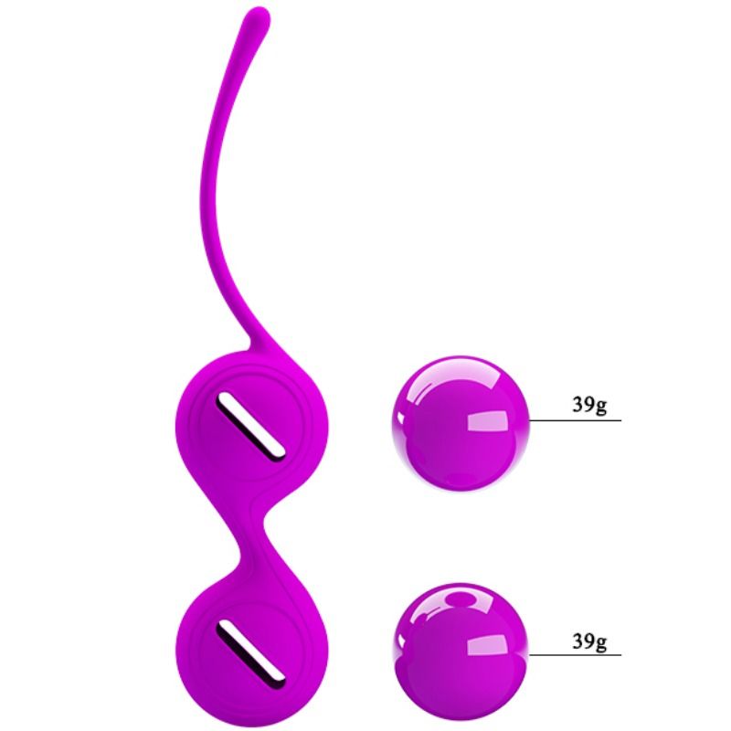 Comprar Pretty Love Bolas Kegel Lila – Estimulador Sensorial Para Fortalecer Músculos Vaginales-Noxtic