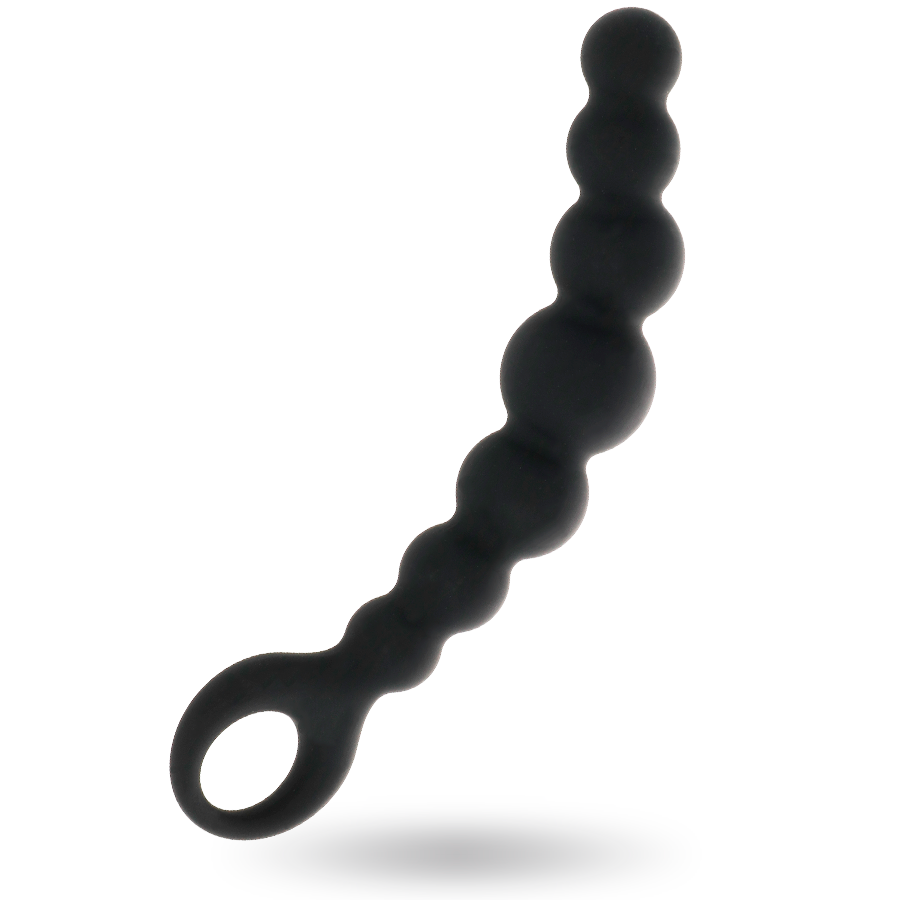 Comprar INTENSE Anal Beads Max Negro – Juguete Erótico De Silicona Médica Para Placer Sensible-Noxtic