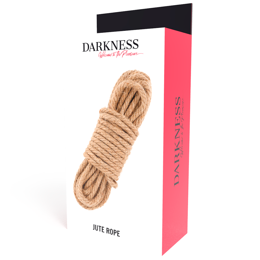 Comprar DARKNESS Cuerda Japonesa 5 Metros Jute – Ideal Para Explorar Conexiones y Confianza-Noxtic