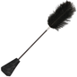 Comprar DARKNESS Fusta Con Pluma Love Negra 56 Cm – Diseño Doble Cara Para Placer Sensorial-Noxtic