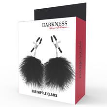 Comprar DARKNESS Pinzas Para Pezones Con Pompones – Estimulación Sensorial Ajustable Para Él Y Ella-Noxtic
