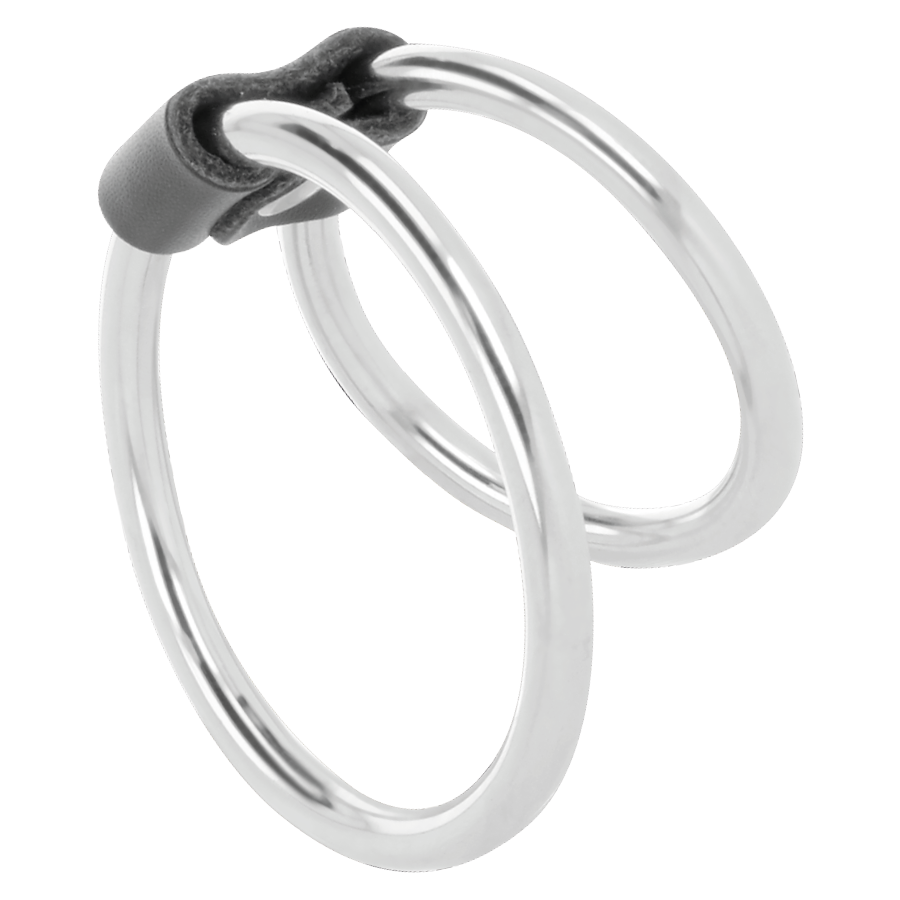 Comprar DARKNESS Anilla Metal Doble – Diseño Duradero Para Mayor Placer Sensual-Noxtic