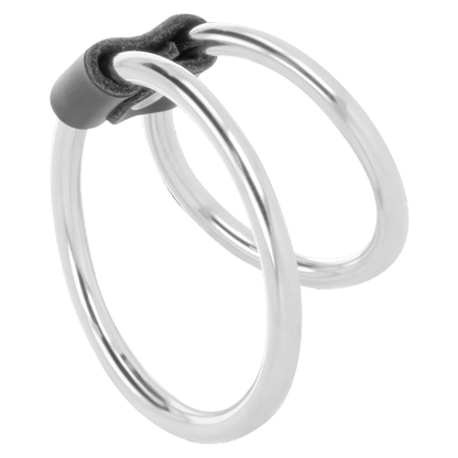 Comprar DARKNESS Anilla Metal Doble – Diseño Duradero Para Mayor Placer Sensual-Noxtic