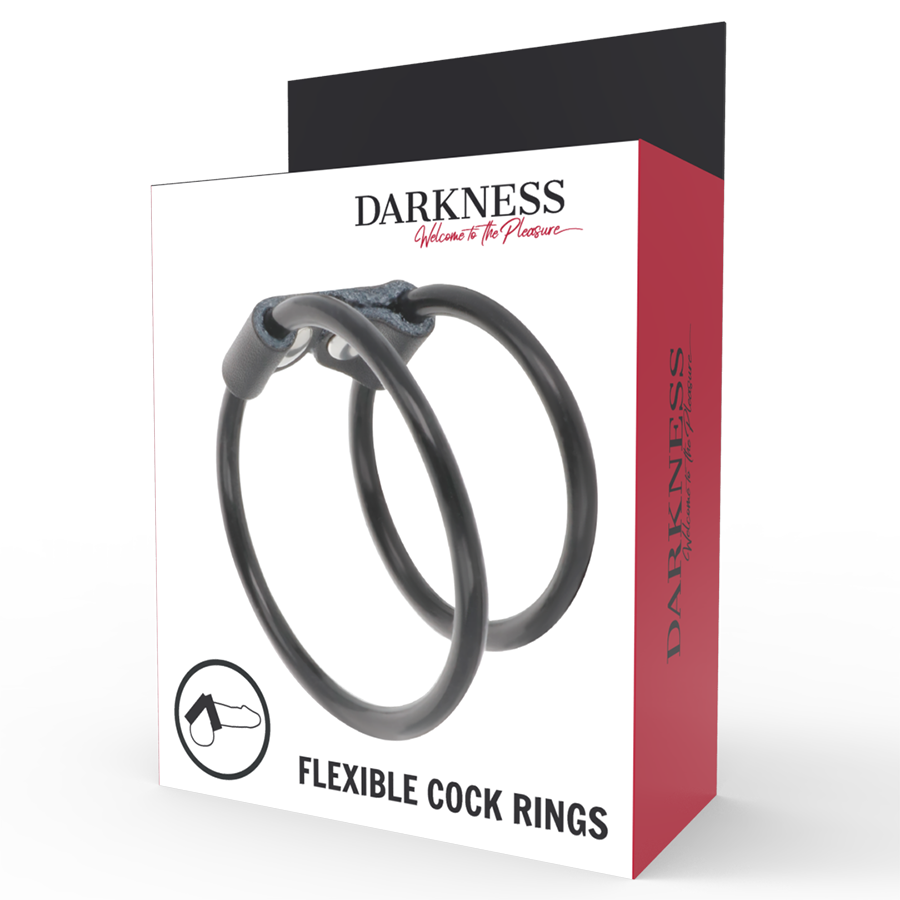 Comprar DARKNESS Anilla Doble Flexible – Diseño Innovador Para Mayor Comodidad Y Placer-Noxtic