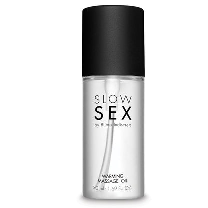 Comprar BIJOUX Slow Sex Aceite Masaje Efecto Calor 50 ML – Aceite Con Estimulación Sensorial Para Una Experiencia Única-Noxtic