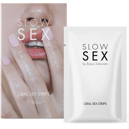 Comprar BIJOUX Slow Sex Tiras Saborizadas – Cosmética Erótica Para Un Placer Diferente-Noxtic