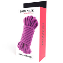 Comprar DARKNESS Cuerda Japonesa 10 M Morado – Cuerda De Dominación 100 Por Ciento Algodón Para Exploración Segura-Noxtic