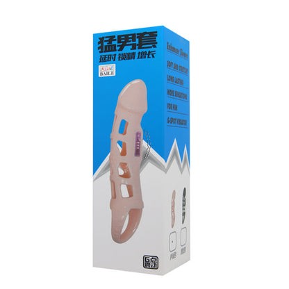 Comprar BAILE Funda Extensora Pene Con Vibración – Aumento De Grosor Y Longitud Para Mayor Placer-Noxtic
