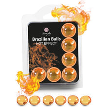Comprar SECRETPLAY Set 6 Brazilian Balls – Sensación Única de Calor Para Placer Intenso-Noxtic