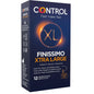 Comprar CONTROL Finissimo XL Preservativos 12 Unidades – Sensibilidad Máxima Para Una Experiencia Placentera-PRESERVATIVOS-Noxtic