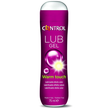 Comprar Control Lub Gel Warm Touch 75 Ml – Lubricante Acuoso Con Efecto Calor Para Mayor Placer-Noxtic