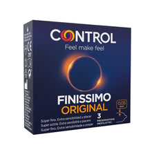 Comprar CONTROL Finissimo Preservativos 3 Unidades – Sensibilidad Extrema Con Espesor Ultra Fino-PRESERVATIVOS-Noxtic