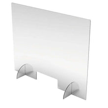 Comprar Mampara Metraquilato 100x80 cm – Barrera Protectora Ideal Para Tiendas y Comercios-Noxtic