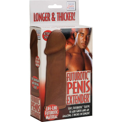 Comprar CALEXOTICS Futurotic Funda Extensión Marrón – Aumento de Longitud y Grosor Con Diseño Confortable-Noxtic