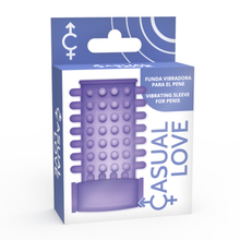 Comprar CASUAL LOVE Ring Funda Vibrador Lila – Diseño Ergonómico Para Placer Sensorial-Noxtic