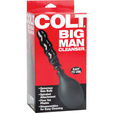 Comprar CALEXOTICS Colt Limpiador Anal Douche Negro – Sistema De Limpieza Con Doble Boquilla Para Uso Versátil-Noxtic
