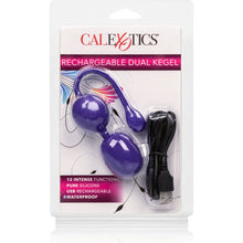 Comprar CALEXOTICS Bolas Dual Kegel Recargables Lila – Silicona Hipoalergénica Con Carga Rápida Y Resistente Al Agua-Noxtic