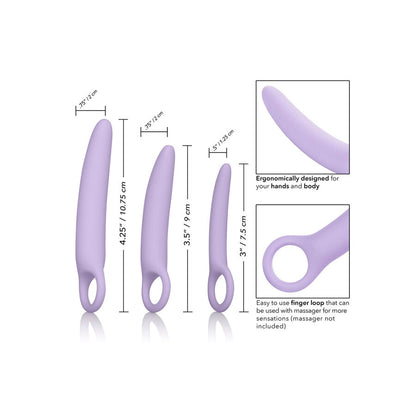 Comprar CALEXOTICS Alena Set De 3 Dilatadores Vaginales De Silicona – Progresivo Para Comodidad Y Bienestar Pélvico-Noxtic