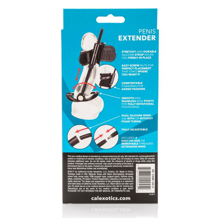 Comprar CALEXOTICS Extensor De Pene – Dispositivo Seguro Para Estimular Crecimiento Efectivo-Noxtic
