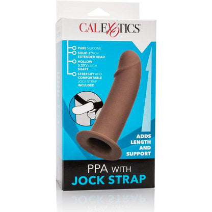 Comprar CALEXOTICS Arnés Con Dildo Hueco Marrón – Diseño Ergonómico Para Exploración Intima-Noxtic