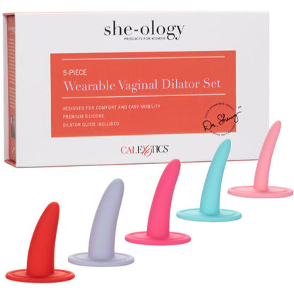 Comprar CALEXOTICS Kit 5PC Dilatadores Multicolor – Conjunto Ideal Para Fortalecer Músculos Con Estilo-Noxtic