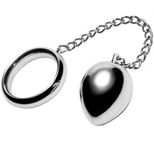 Comprar Metal Hard Anillo Con Cadena Y Bola – Diseño Ajustable De Acero Inoxidable Para Placer Personalizado-Noxtic