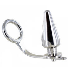 Comprar METAL HARD Anillo Acero Con Plug – Diseño Elegante Para Experiencias Únicas-Noxtic
