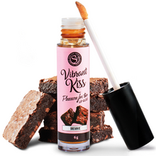 Comprar SECRETPLAY Lip Gloss Vibrant Kiss Brownie – Brillo Labial Hidratante Para Besos Seductores-Noxtic