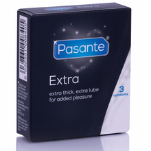 PASANTE - EXTRA THICK CONDOMS 3 UNITS