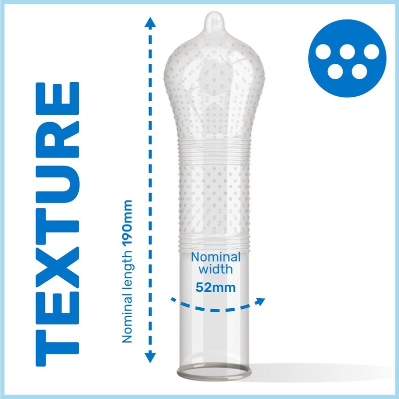 Comprar PASANTE Puntos Y Estrías Intensity 12 Unidades – Condones Con Textura Única Para Mayor Conexión Sensual-PRESERVATIVOS-Noxtic