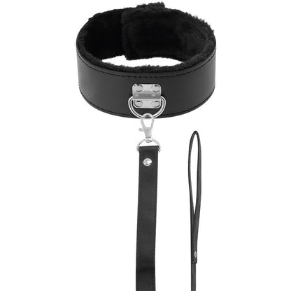 Comprar DARKNESS Collar Forrado Con Cadena Titanium – Diseño Confortable Para Exploración Sensual-Noxtic