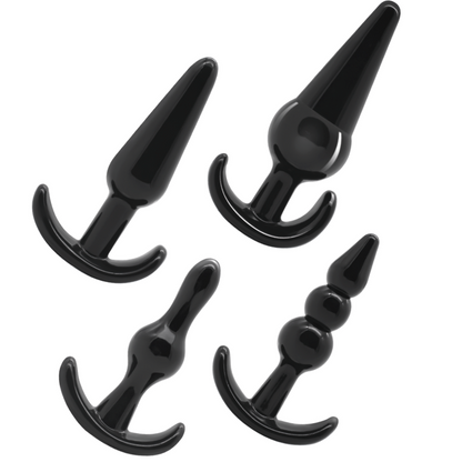 Comprar ADDICTED TOYS Set 4 Plugs Anales – Diseño Exclusivo Para Explorar Placer Con Confianza-Noxtic