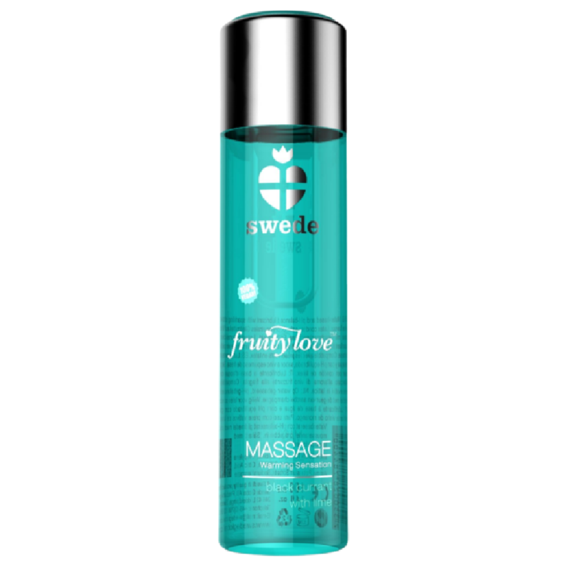 Comprar SWEDE Fruity Love Aceite Efecto Calor Grosella Negra y Lima 120 ML – Lubricación Suave y Duradera Para Placer Sensorial-Noxtic