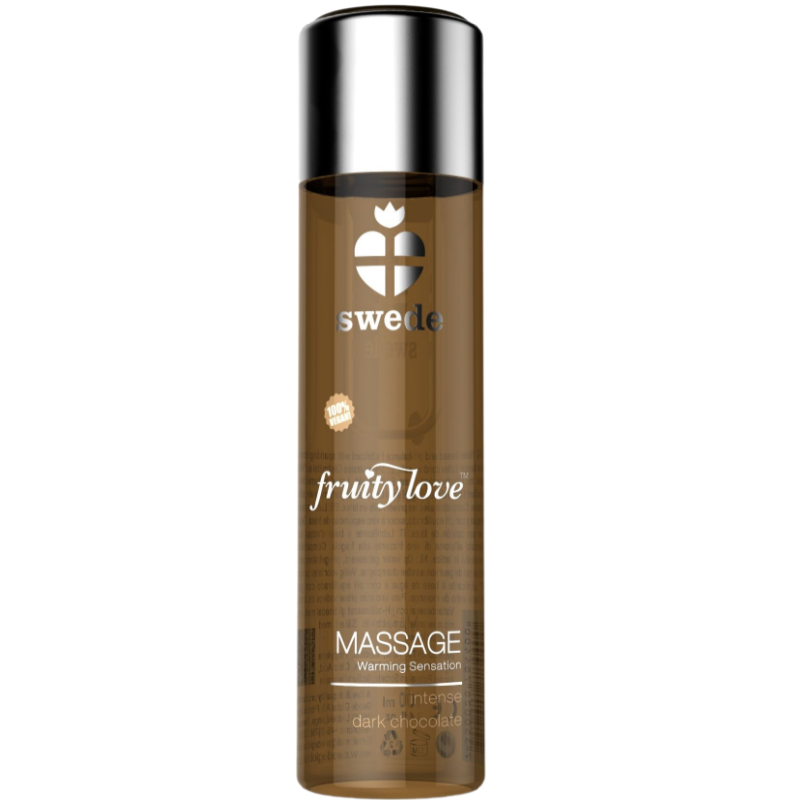 Comprar SWEDE Fruity Love Aceite Efecto Calor Chocolate Negro 120 ML – Aceite De Masaje Suave Y Relajante Con Efecto Calor-Noxtic