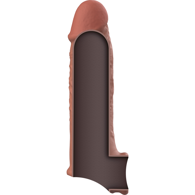Comprar VIRILXL Extensión Liquid Silicone V9 Marrón – Silicona Médica Suave Para Mayor Comodidad-Noxtic