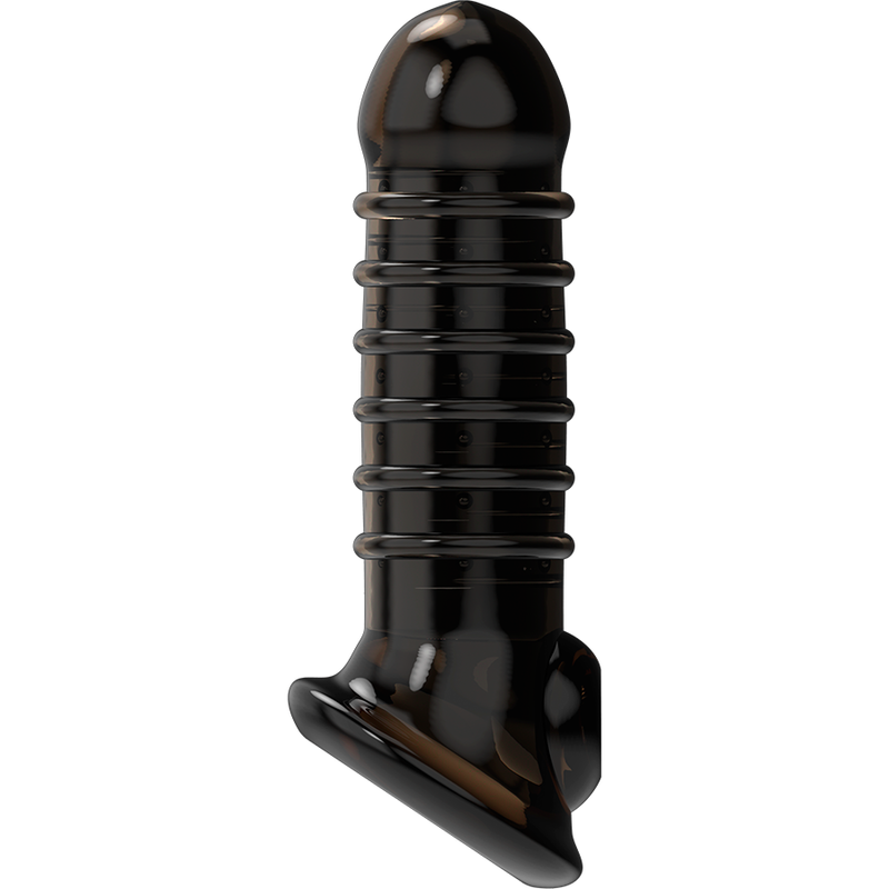 Comprar VIRILXL Extensión y Funda V15 Negra – Aumento de Grosor y Longitud Para Mayor Placer-Noxtic