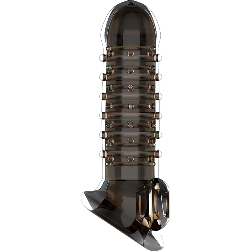 Comprar VIRILXL Extensión y Funda V15 Negra – Aumento de Grosor y Longitud Para Mayor Placer-Noxtic