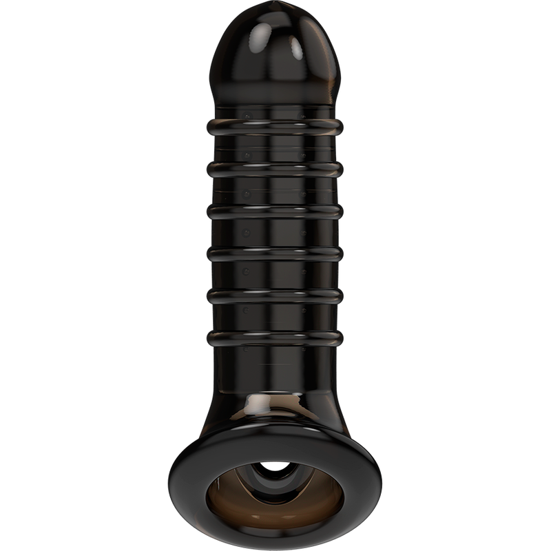 Comprar VIRILXL Extensión y Funda V15 Negra – Aumento de Grosor y Longitud Para Mayor Placer-Noxtic