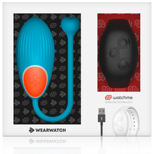 WEARWATCH - HUEVO CONTROL REMOTO TECHNOLOGY WATCHME AZUL / AZABACHE-WEARWATCH-Noxtic