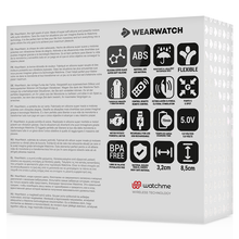 WEARWATCH - DUAL TECHNOLOGY WATCHME AQUAMARINE / SNOW VIBRATOR